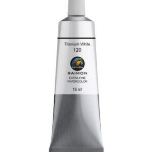 آبرنگ تیوپی رایمون Titanium White کد 120