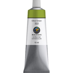 آبرنگ تیوپی رایمون Olive Green کد 322